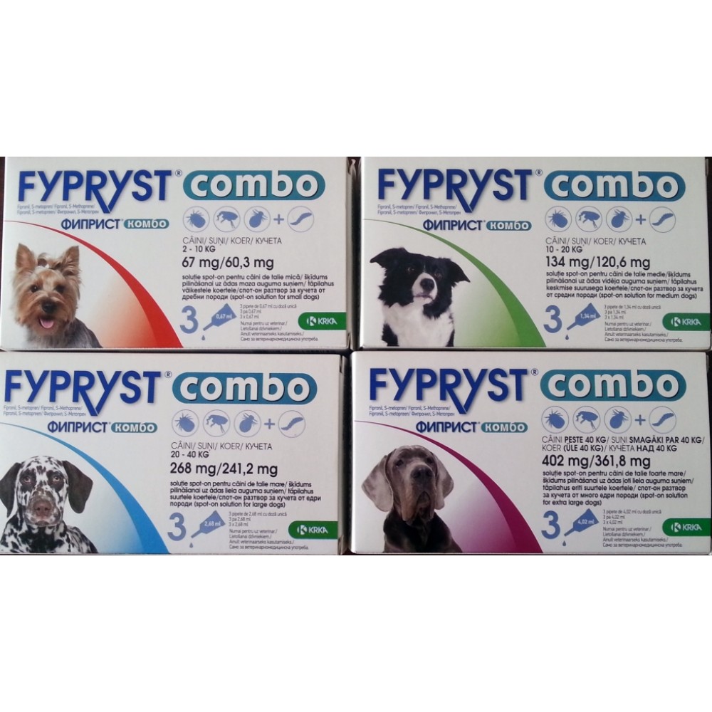 Купить Фиприст Комбо для собак KRKA на 🐕 Shop-Pet.By ⏩️ в Минске【с ...